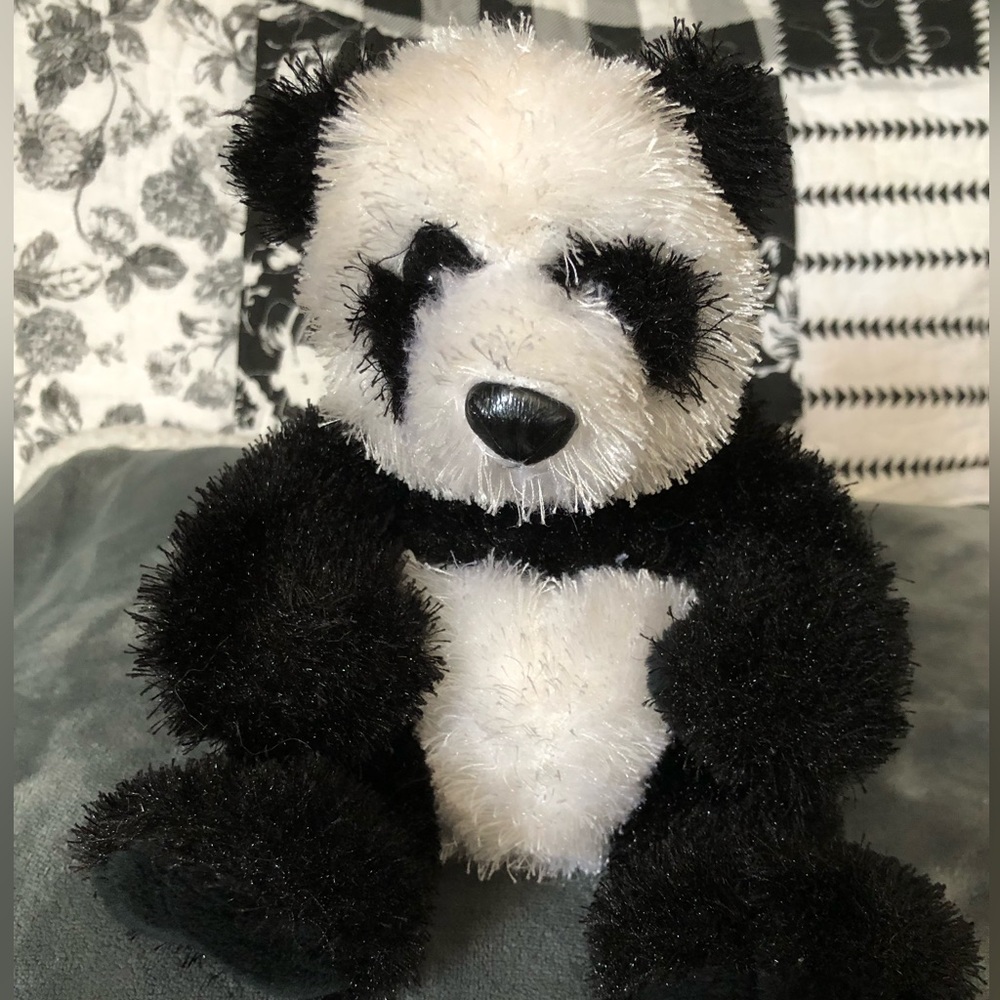 GANZ Plush Stuffed Panda Bear 🐼WEBKINZ.